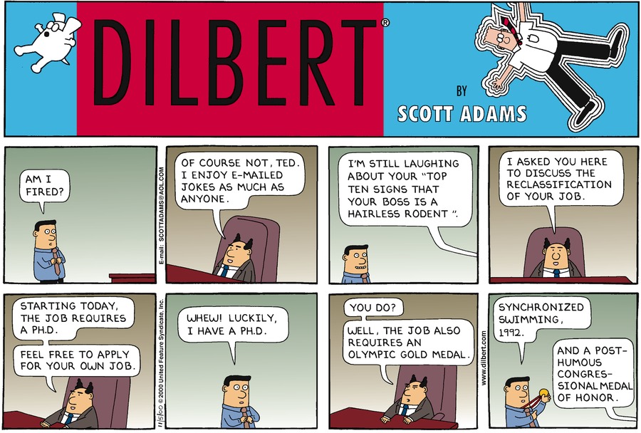 Dilbert Cartoon